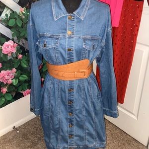 Women’s blue Jean dress